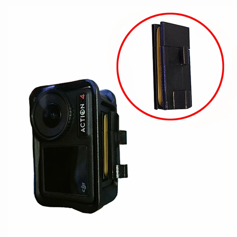 1PCS Portable Data Cable Holder Live Streaming Quick-release Anti-tangling Cord Organizer Camera Accessories for DJI Action4/5