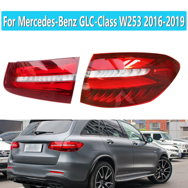 

Tail Light For Mercedes-Benz GLC-Class W253 GLC200L GLC260L GLC300L 2016-2019 Car Rear Tail Brake Stop Lamp Fog Light Foglight