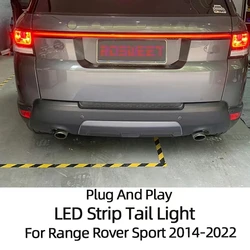 Through Trunk Rear Lamp LED Fits For Land Rover Range Rover Sport L494 2014 2015 2016 2017 2019 2019 2020-2022 Turn Signal Wid