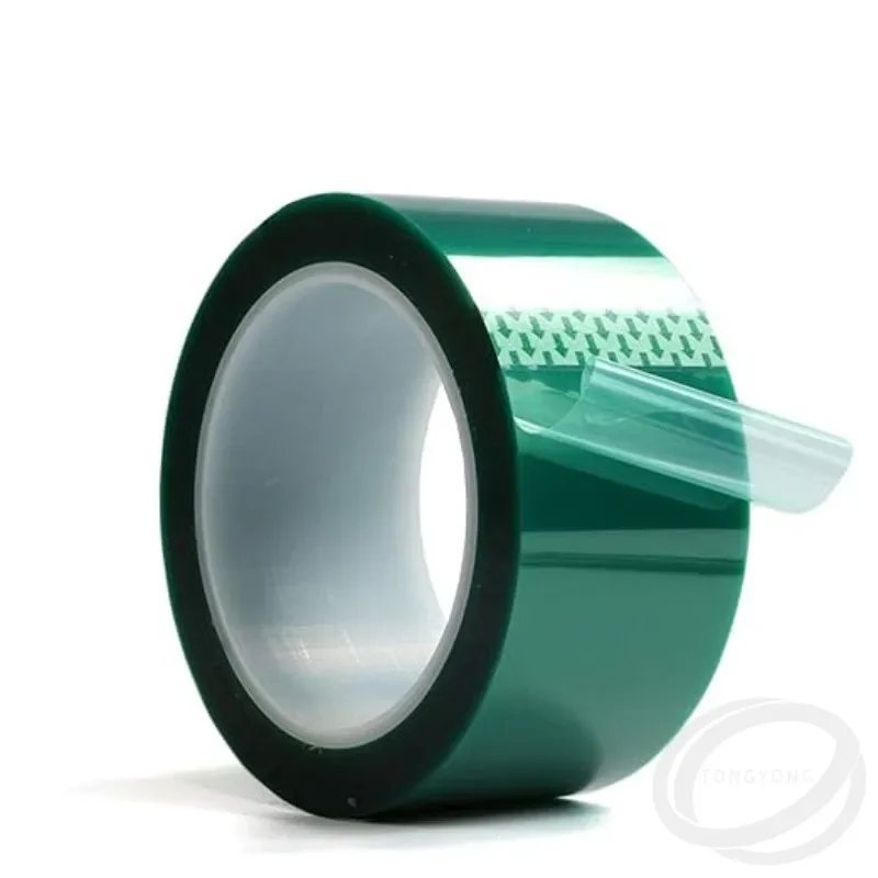 1pcs Green Polyester Resin Tape for Epoxy Mold Silicone Adhesive Film Tape Making River Tables Hollow Frame Bezels Craft Pendant