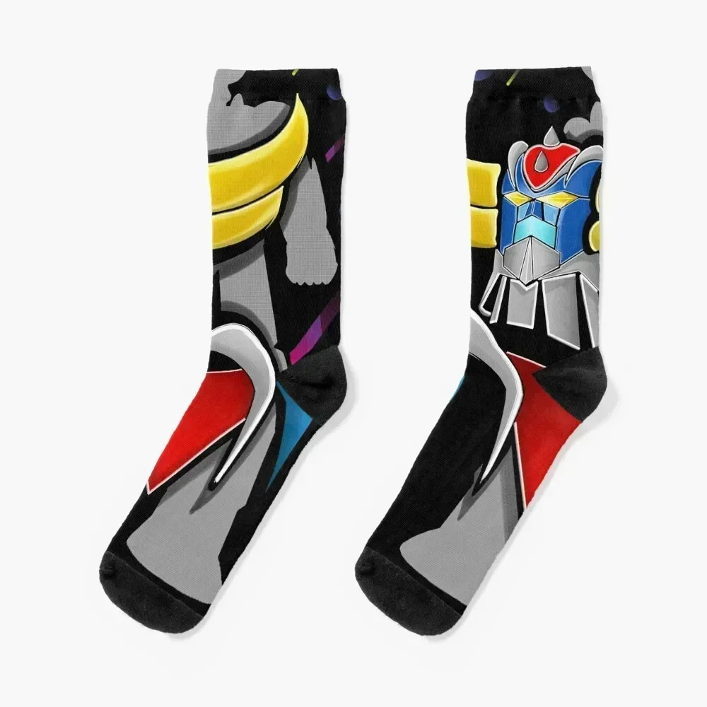 

Goldorak, Grendizer, Vintage Goldorak, UFO Socks Men's hip hop designer brand winter gifts Socks Ladies Men's