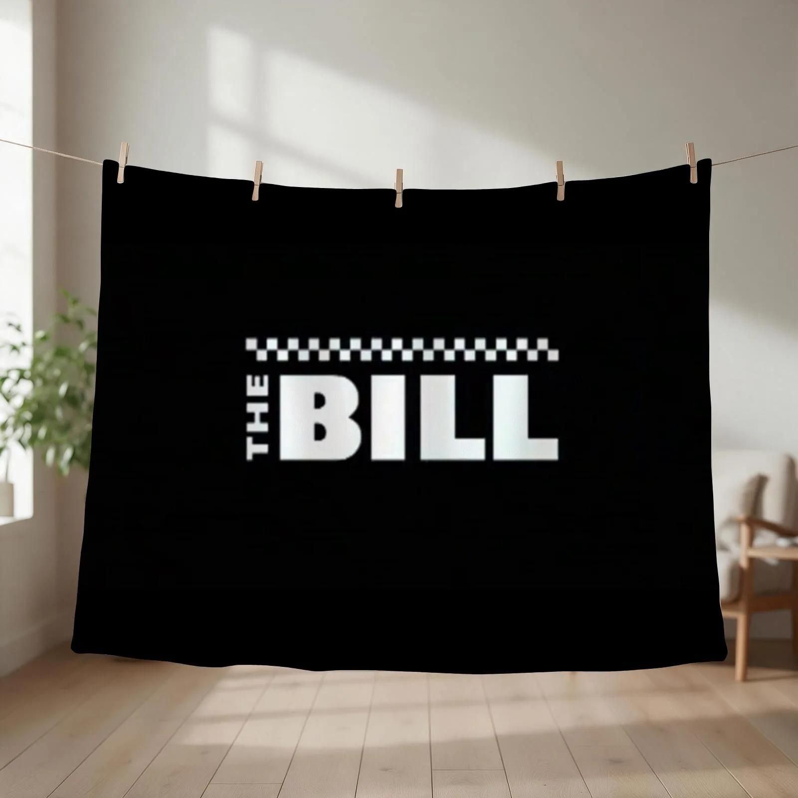 The Bill Logo Throw Blanket couch cozy soft plush fuzzy picnic outdoor blanket