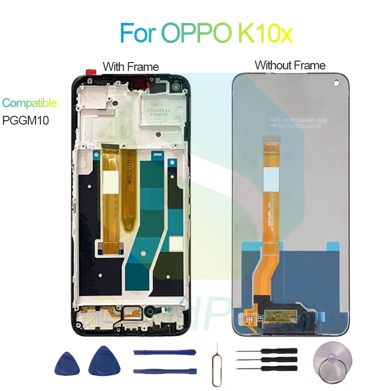 Сменный сенсорный ЖК-экран для OPPO K10x 2412*1080 PGGM10 K10x