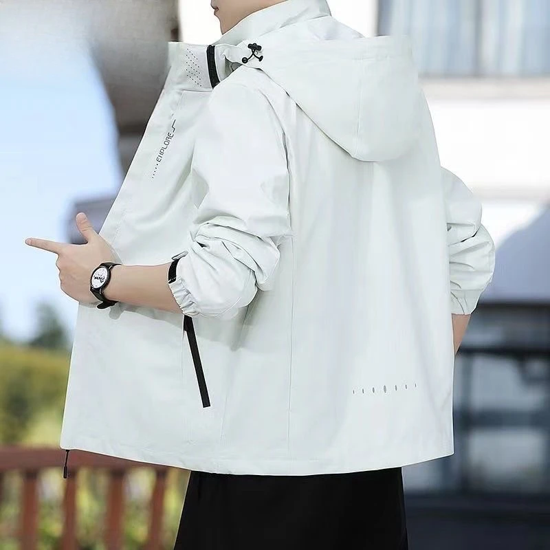 Unisex Outdoor Jacket Spring Autumn Style Detachable Hood Three-Proof Casual Couples Casual Outdoor Jacket for Men And Women
