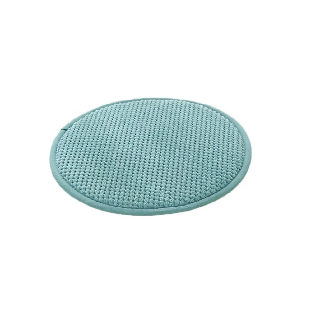 

Comfortable sponge Seat Pad Warm Soft Round Cushion Non-slip Solid Color Chair Cushion Office