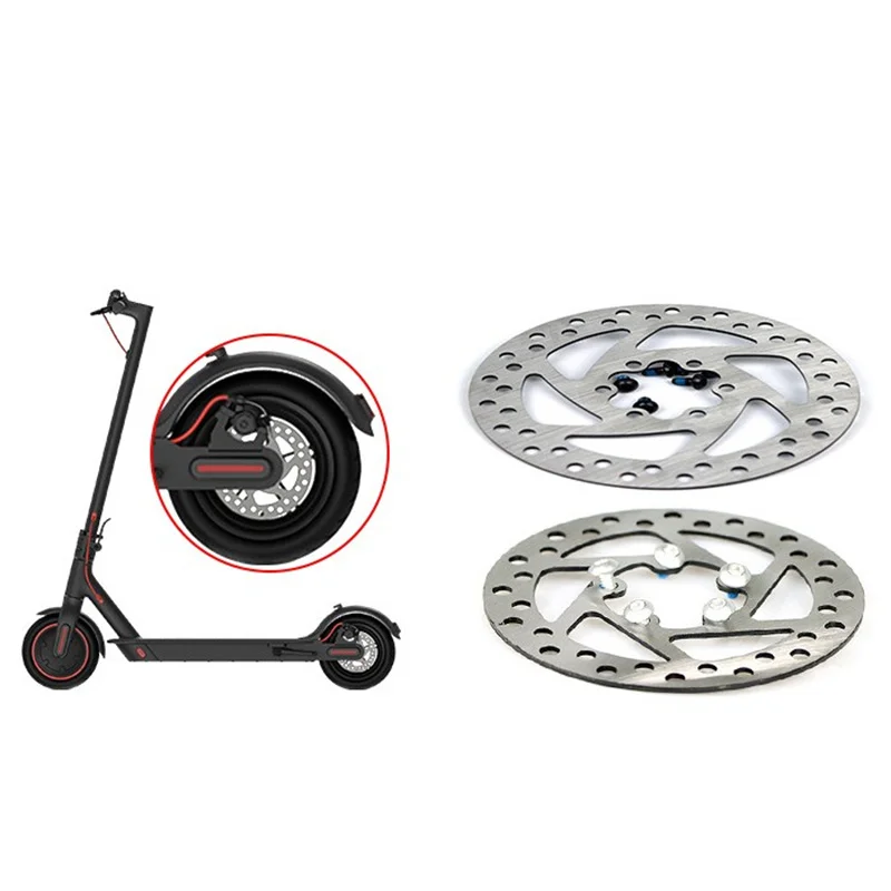 110mm 120mm Electric Scooter Brake Disc Rotor Pad Replacement Parts For Xiaomi Mijia M365 Pro Pro 2 Disk Brake For Skateboard