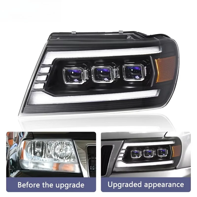 

LED Headlights for Grand Cherokee 1999-2004 Upgraded Headlights Daytime Running Lights Auto Parts