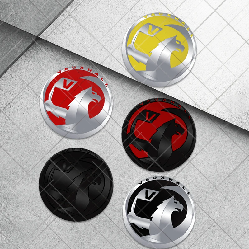 Metal 3D para Vauxhall Opel VXR Astra G H J K F Zafira Corsa Insignia GTC Mokka Logo estilo de coche maletero trasero letra emblema pegatina