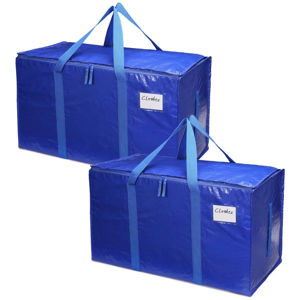 Luggage Moving Bags, Foldable Storage Bag, Storage Organizer & Moving Boxes Alternative, Packing Supplies, Camping Totes Bag