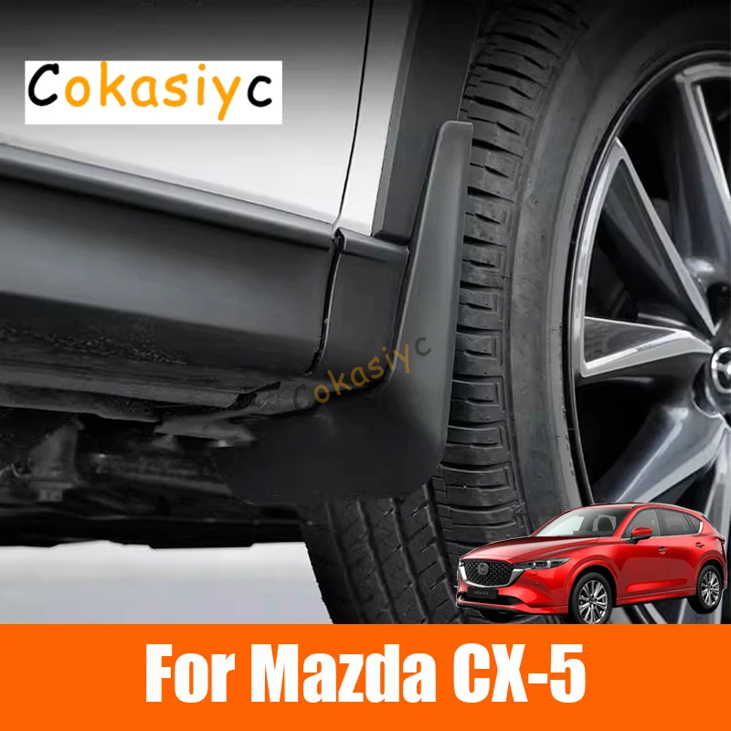 For Mazda CX5 CX-5 2022 2023 2024 2025 Mud Flaps Mudflaps Splash Guards Mud Flap Front Rear Mudguards Fender Accessories