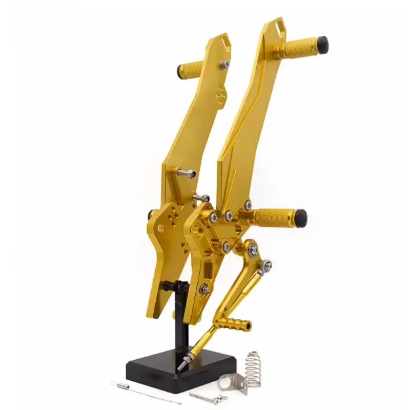 CNC Aluminum Sportbike Rearset Rear Set Foot Pegs Adjustable Pedal Footrest Fit for Kawasaki Z800 view 4