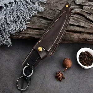 Edelstahlkökchenköder -Set, Choles Fleisch, Obstschneidemesser, geschmiedetes handgefertigtes handgefertigtes Messer, Lieferungen Küche, 2pcs 6 Hauptverkaufsmesser 2 Kanten - №2