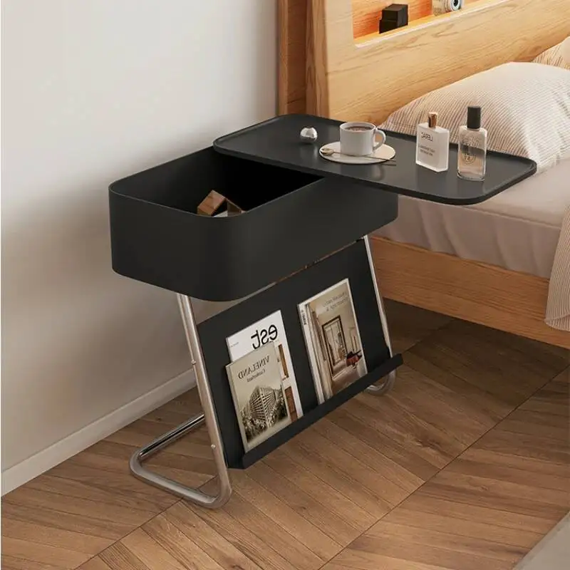 Tables Bedside Bedside Cute Manicure Headboard Simple Nightstand Tables Cheap Aesthetic Side Mesa Bedside De Noche Furniture ZT