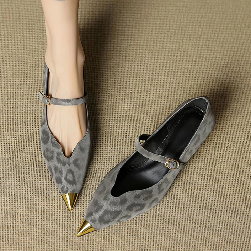 Women Shoes Sandals - Zapatos de Tacón Elegantes con Estampado