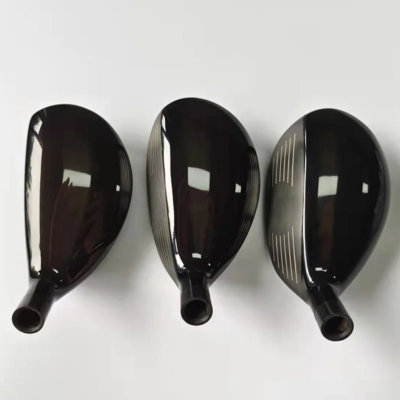 New Golf Hybrids Jean-Carlo 19 22 25 degree Maraging 455 Steel Golf Hybrid Heads Black Colour