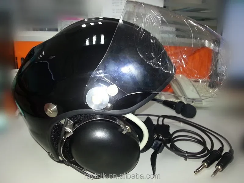 Fone de ouvido para capacete de aviação RayTalk PNR com cancelamento de ruído para uso em paramotor