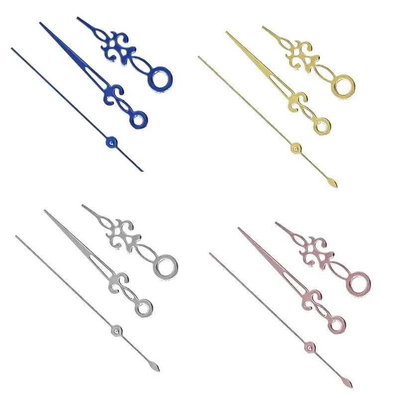 جديد ندفة الثلج شكل ساعة الأيدي الذهب الوردي الأزرق الفضة NH35 ساعة الأيدي ل اليابانية NH35 NH36 4R 7S حركة الساعات اكسسوارات