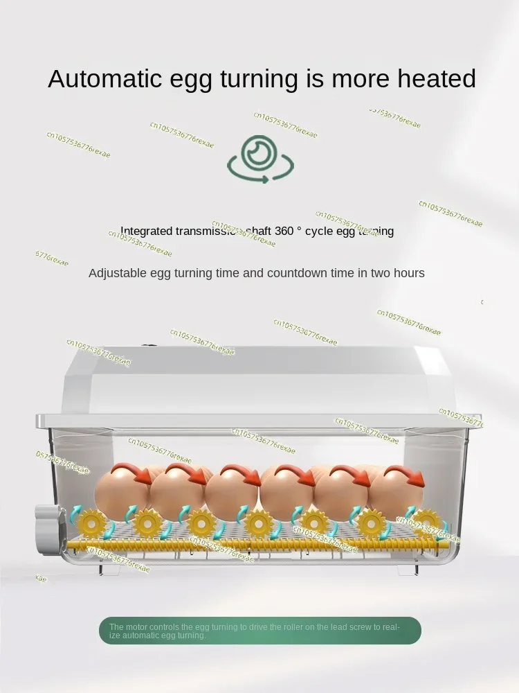 Intelligent Egg Incubator Automatic Small Household Incubation Chicken Duck Goose Quail Pigeon Bird Egg Incubator Egg Incubation