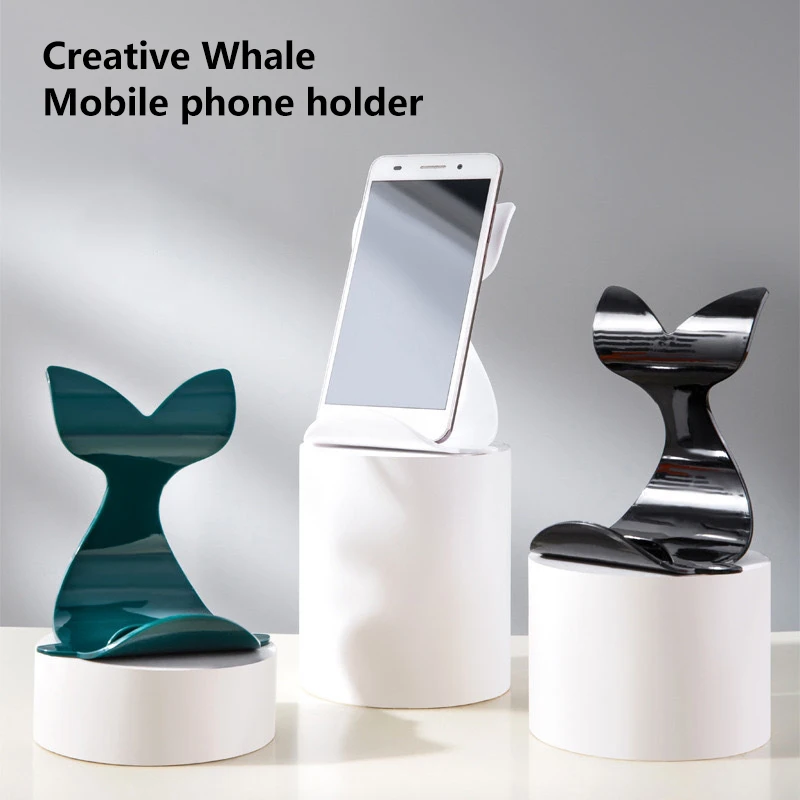 Desktop Mobile Phone Stand Tablet Computer Stand Cartoon Desktop Ornament Creative Design Floor-standing Stand Stable