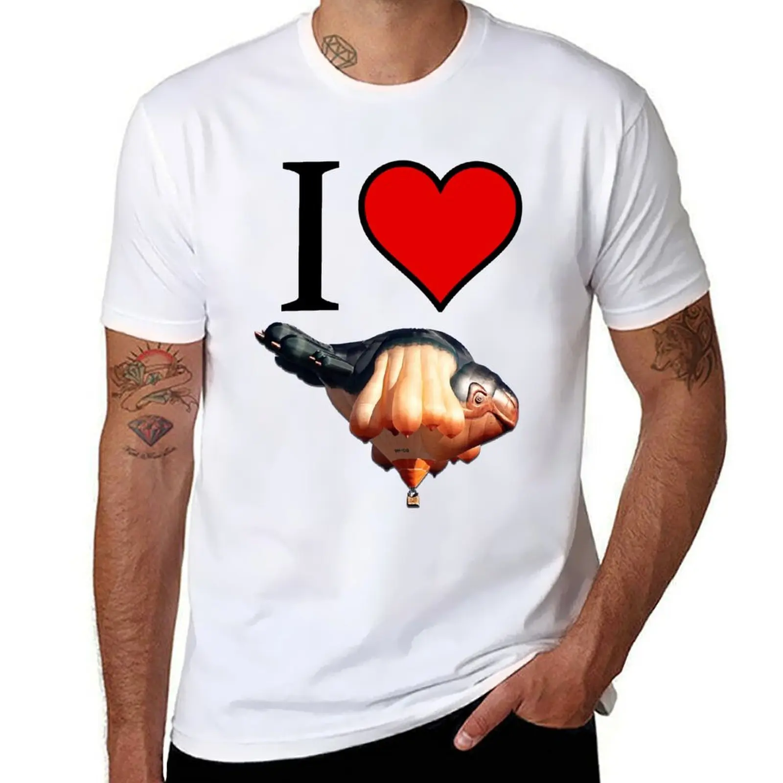 

I <3 Skywhale T-Shirt man t shirt graphic man t shirts cotton T-Shirt