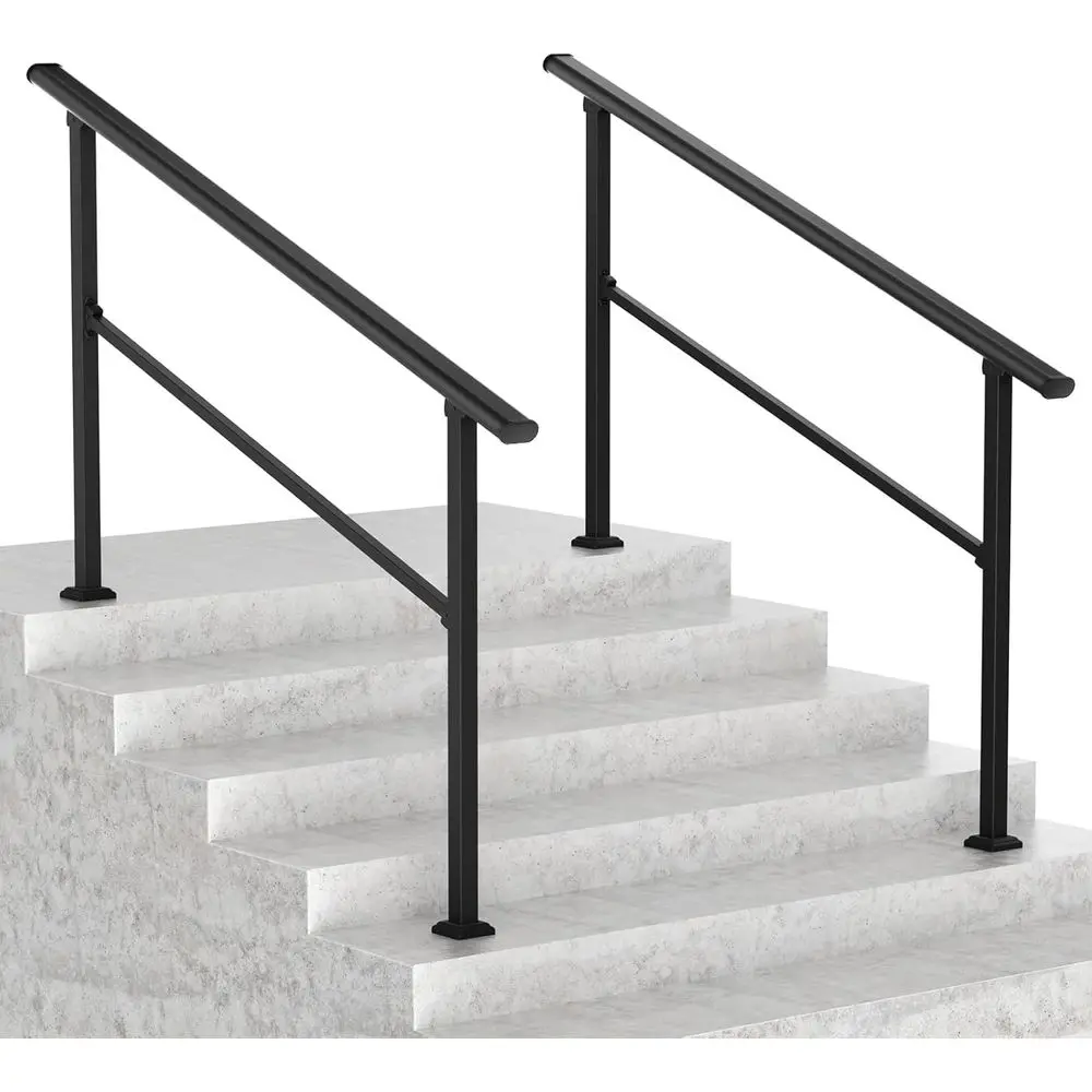5段階式屋外錬鉄製手すり（階段とポーチ用）