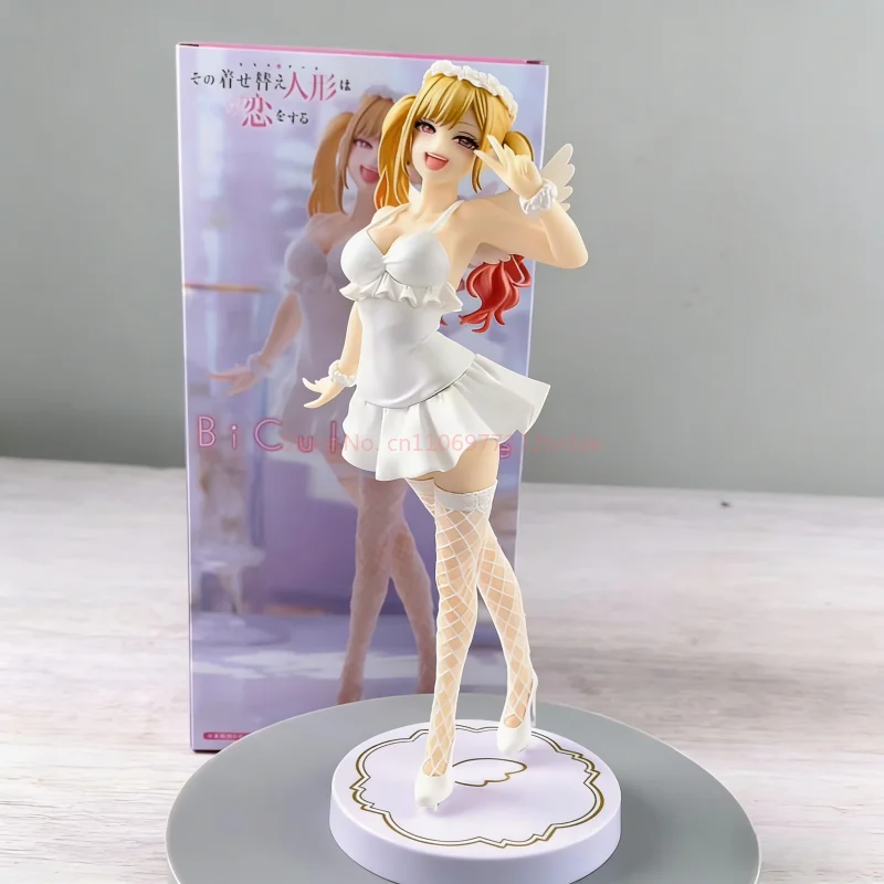 

In Stock Original Furyu My Dress-Up Darling 26cm Marin Kitakawa Pvc Model Doll Action Figurine Collecting Toys Kid Birthday Gift