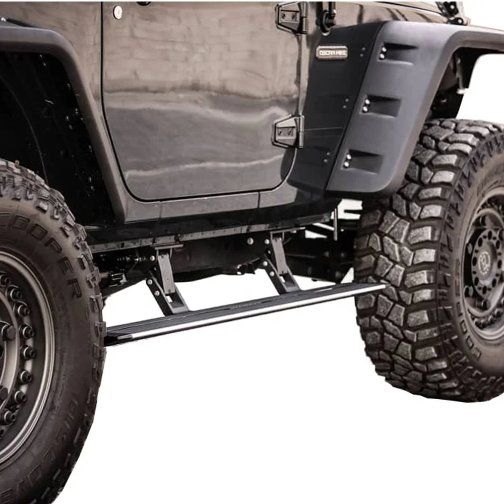 

Off Road Waterproof Electric Running Boards Power Side Steps For Jeep Wrangler JL 2DR 4DR 2018+