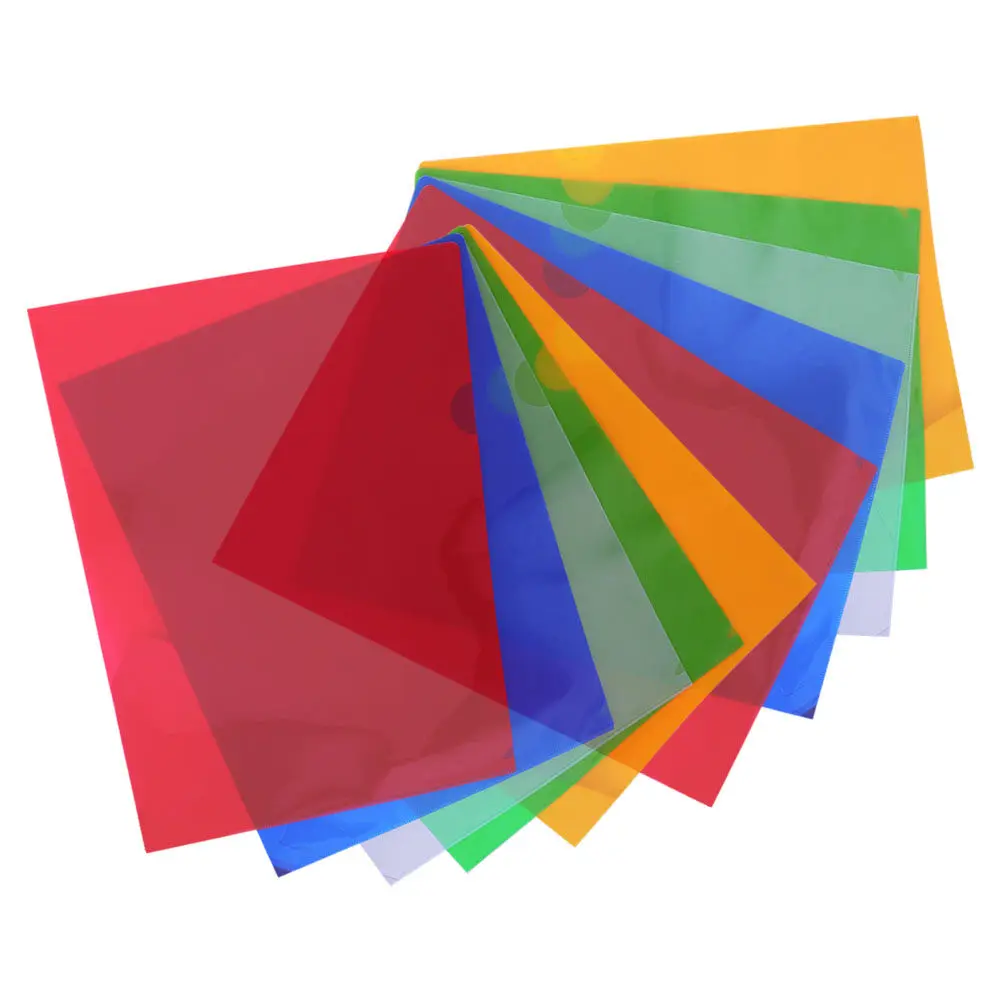 

10 шт. папок-конвертов формата А4, прозрачные пластиковые вкладыши для документов, L-образные вставки для школы и офиса, протекторы для листов