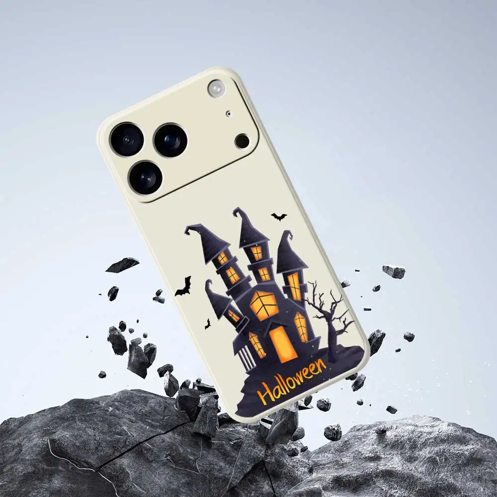 حافظة لهاتف آيفون 17 برو ماكس 17 اير 16 15 14 بلس 13 12 11 برو ماكس XS ماكس XR X 7 8 Plus 16E غطاء سيليكون