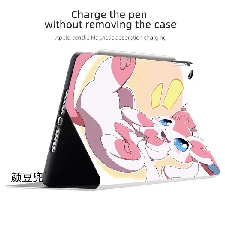 Sylveon Sylveon Anime Case For iPad Air 4 5 10.9 Mini 5 6 for 2022 Pro 12.9 Case Luxury Silicone For iPad Air 4 5 10.9inch