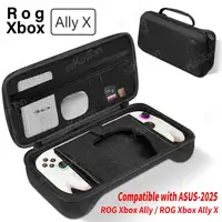 Bolsa de almacenamiento portátil para consola de juegos ASUS ROG Xbox Ally X, Estuche rígido protector de viaje para accesorios ROG Xbox Ally