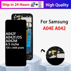 High Quality A04e Screen For Samsung A04E A042 LCD A042F A042M SM-A042F/DS Display Touch Screen Digitizer Replacement