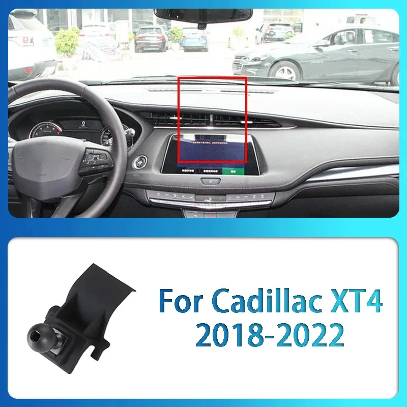 

For Cadillac SRX ATS XTS CT4 CT5 CT6 XT4 XT5 XT6 Car Special Mobile Phone Holder Base GPS Supporting Fixed Bracket Accessories