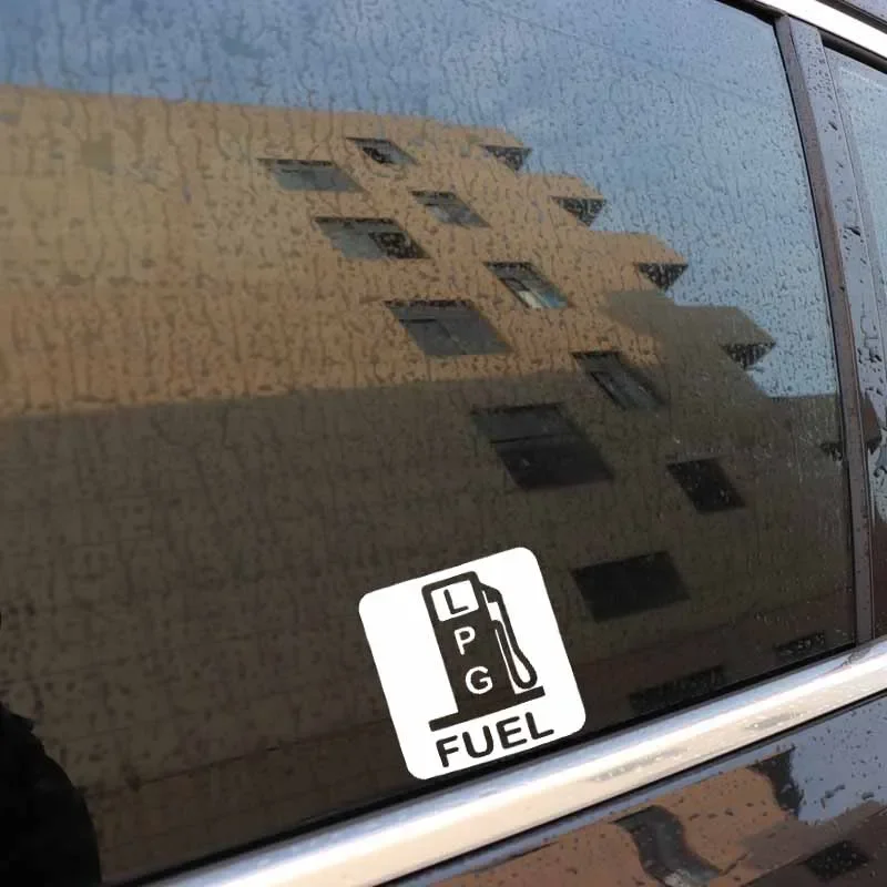 Автомобильная наклейка на бензин и сжиженное углеводородное топливо OFK, декоративные аксессуары, креативный солнцезащитный водонепроницаемый ПВХ,