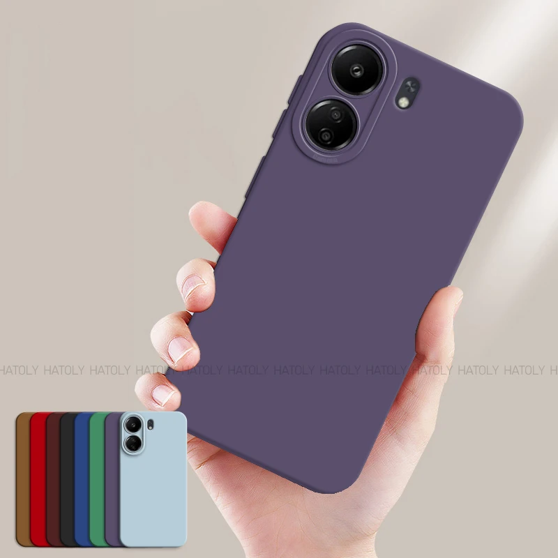 For Xiaomi Poco C65 Case Xiaomi Poco C65 Cover Ins Style Angle Eyes Shockproof TPU Camera Protector Phone Cover Xiaomi Poco C65