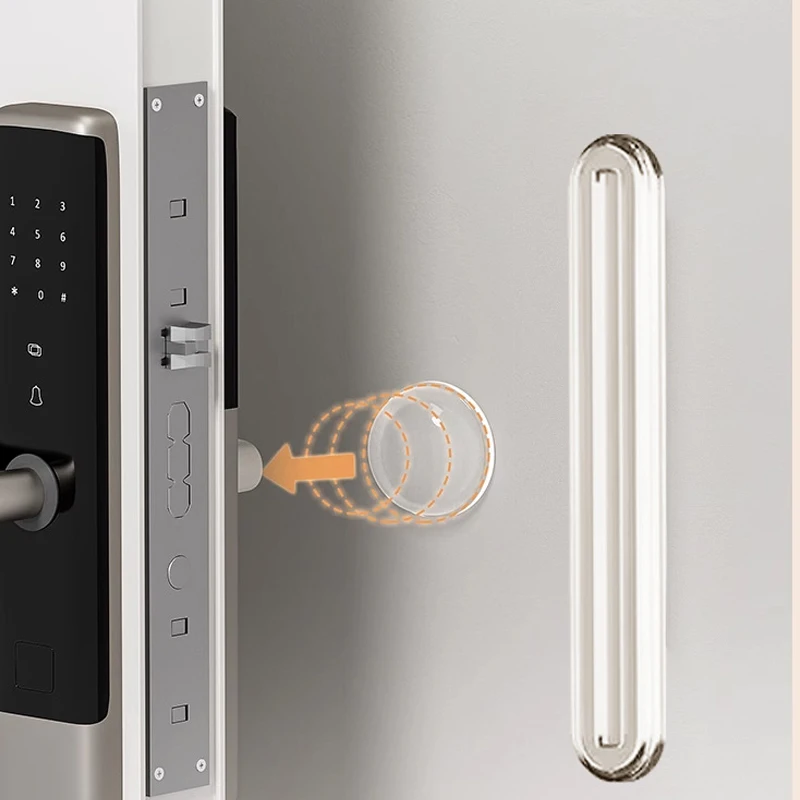 Door Handle Anti-collision Pad Furniture Silicone Sticker Refrigerator Door Stop Wall Sticker Particle Protector Mute Buffer