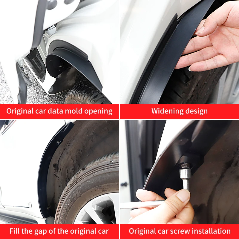 Dành Cho Xe Toyota Land Cruiser Prado 150 Lc150 Dành Cho Xe Lexus GX460 GX 460 2010-2022 Bánh Sau Fender Lót Sửa Đổi phụ Kiện Fj150