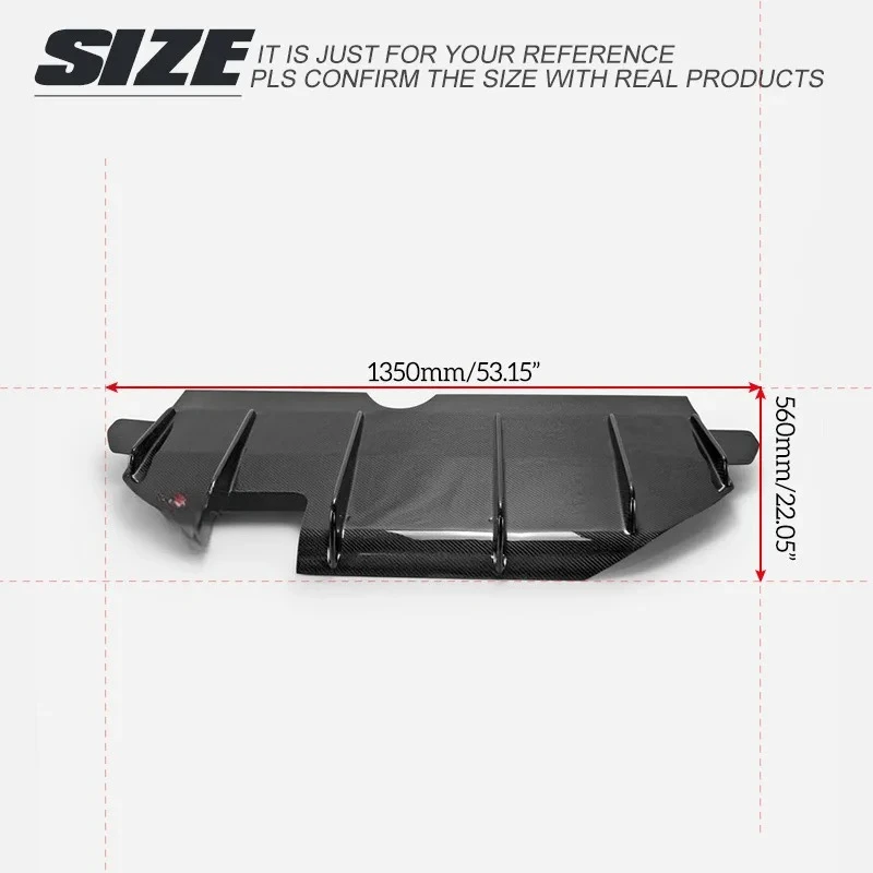 Miata Compatible Mazda MX5 ND Modification Parts Carbon Fiber Rear Spoiler Base Plate VE Style Rear Lip Addition
