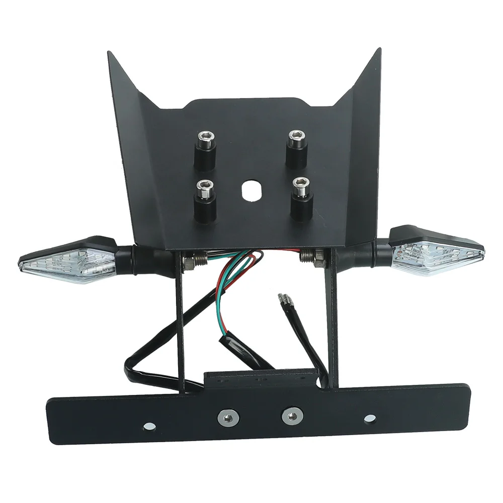 For DUKE125 License Holder Tail Tidy Fenders Eliminator Registration Plate LED Light For Duke 125 250 390 2017-2019 2020 2021