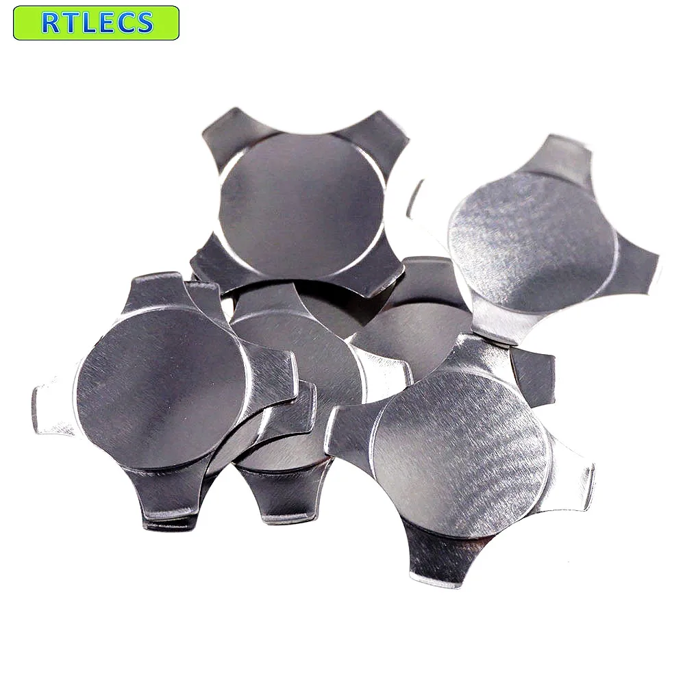 1000pcs 5.0 6.0 7.0 8.4 10.0 12.0 14.0 16.0 20.0mm Diameter Cross Type  Metal Dome Switch No Dimple 4 Legs  250 gf Snap  RoHS