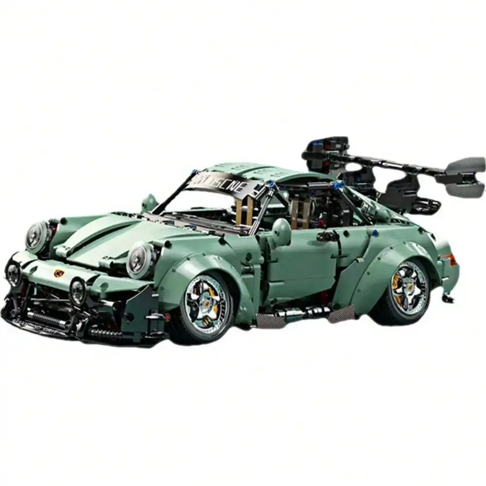 Retro Racing Sports Car Building Blocks Model Educational STEM Assembly Classic Racing Toy for Children and Boys Gift