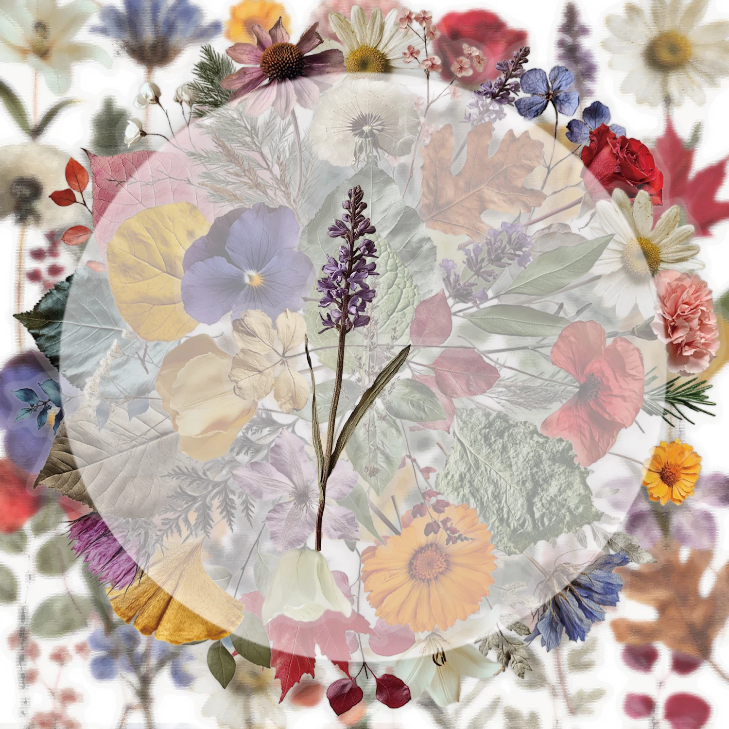 

50 прозрачных наклеек с растениями, подходящих для украшения бутылок с водой, ноутбуков, мобильных телефонов, чемоданов, скейтбордов, гитар, подарочных коробок и декора для вечеринок