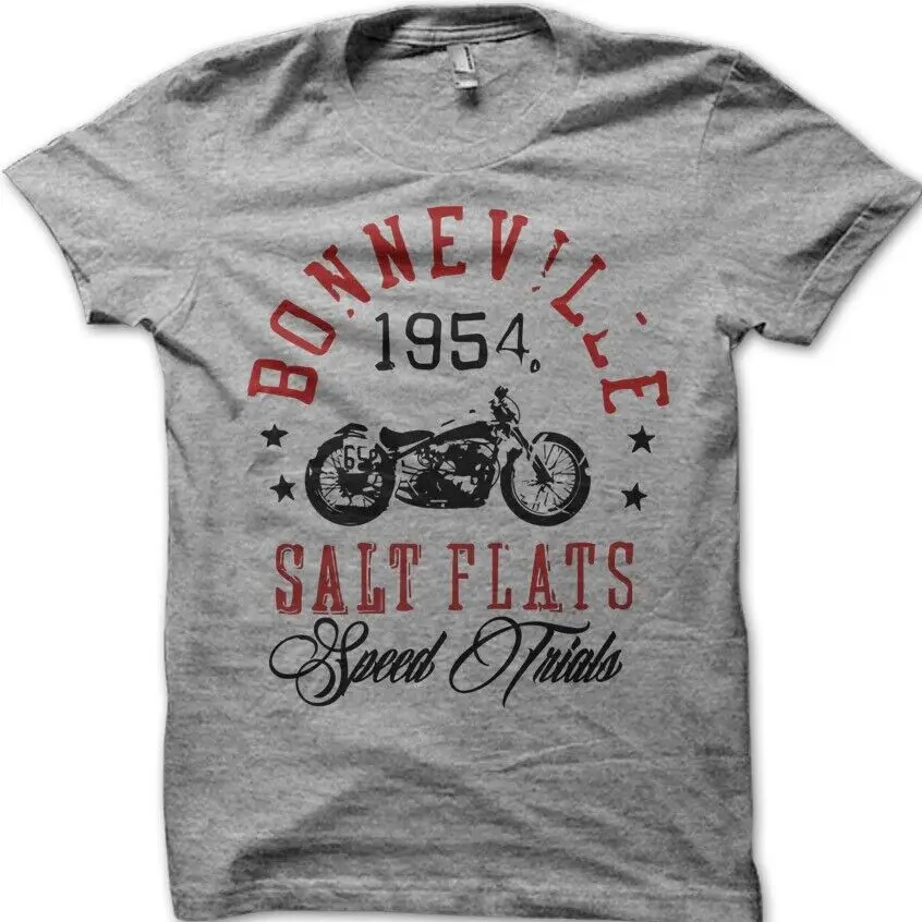 1954 Speed Trials Bonneville Salt Flats Biker Motorcycle Vintage look t-shirt