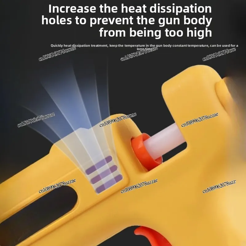 110V US Standard Hot Melt Glue Gun Universal 7mm Household Glue Stick High Viscosity Strip Plastic