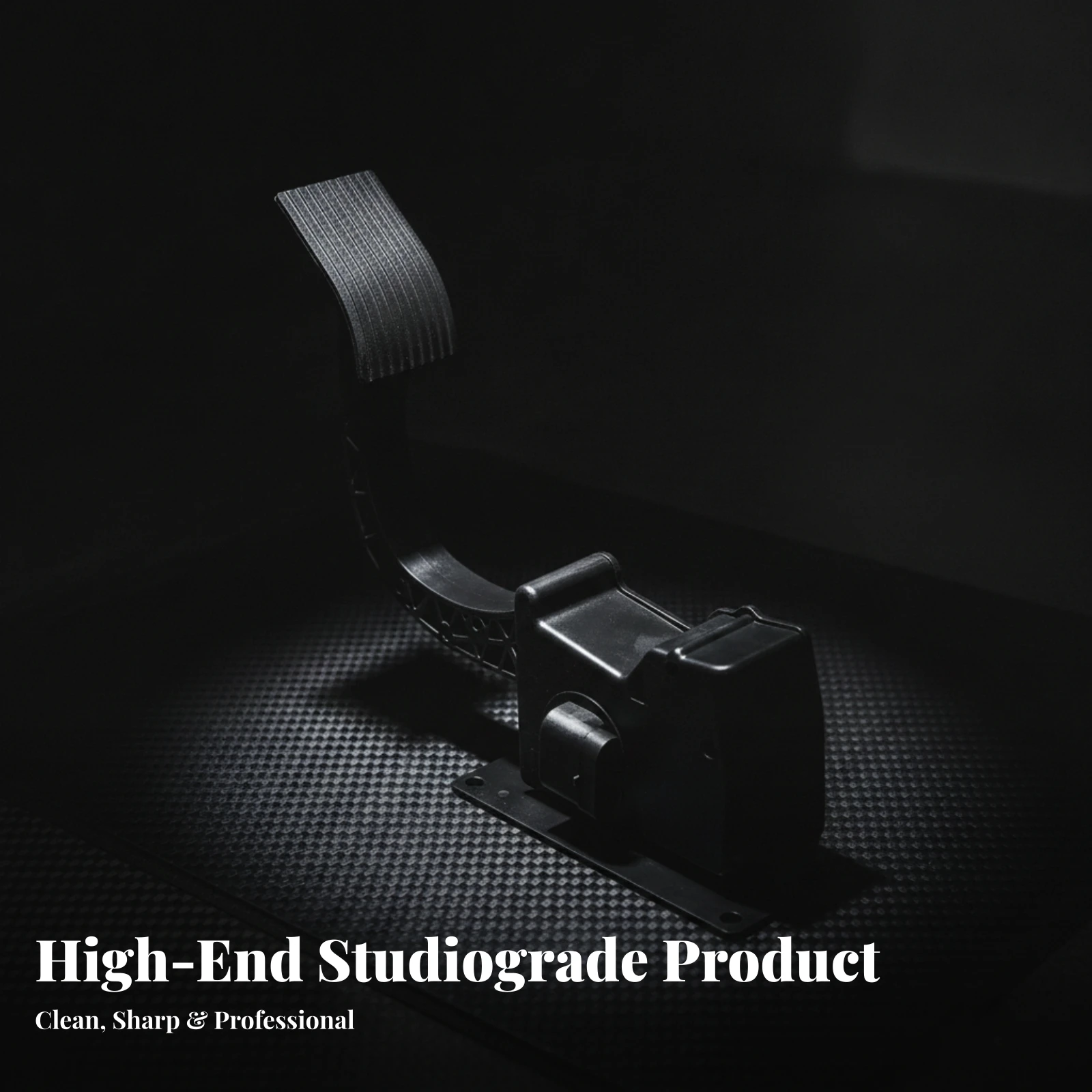 Electronic Throttle Pedal Assembly OEM Specifications Accelerator Pedal Assembly Vehicle Part Black Ribbed for UTV Owners