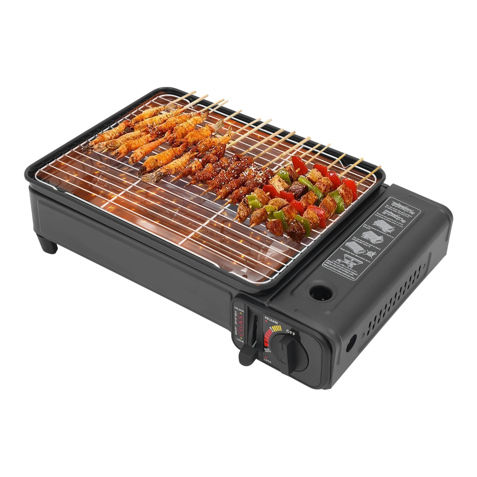 Portable High Power Butane Gas Grill Stove