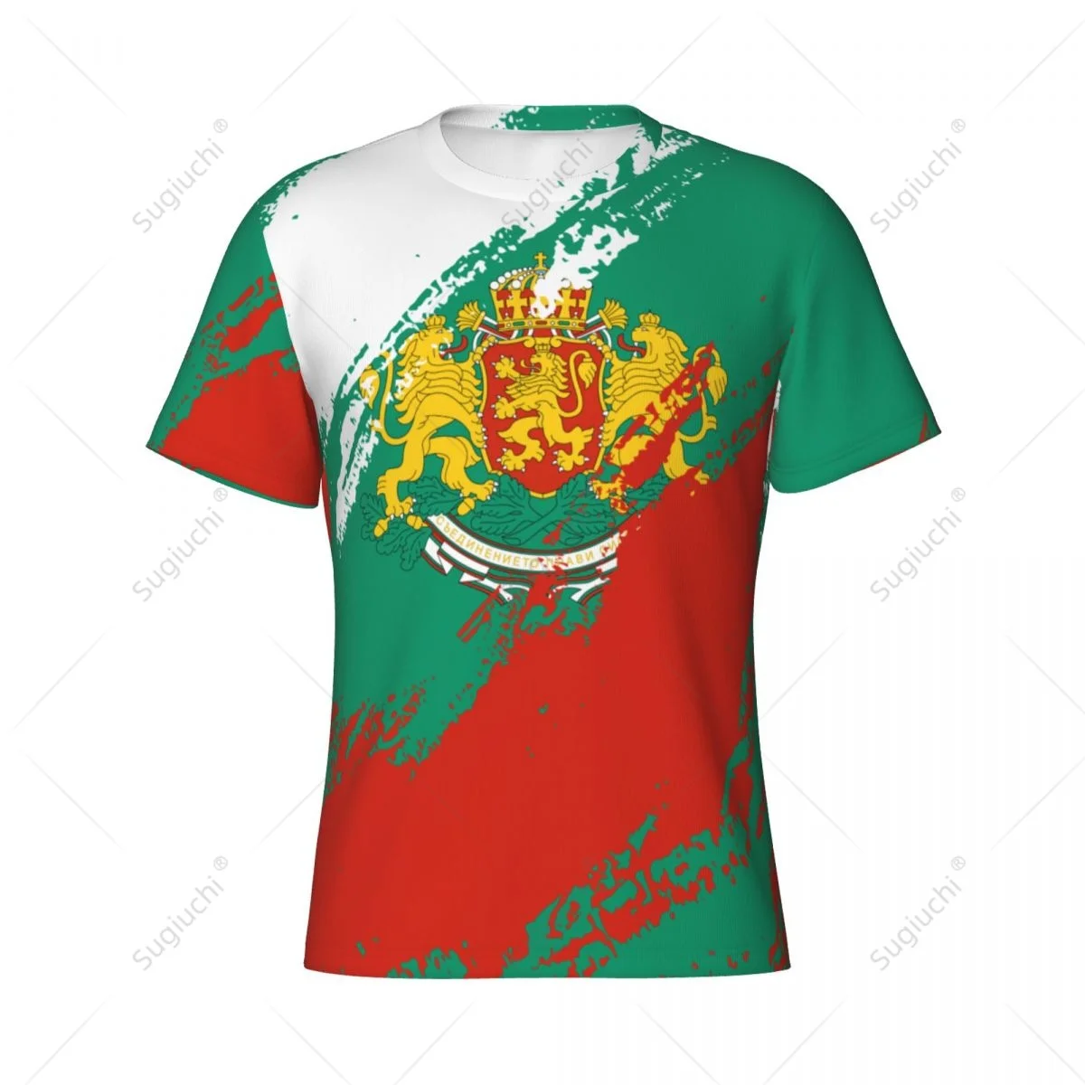 Camiseta deportiva ajustada con nombre personalizado para hombres y mujeres, camisa de Color con bandera de Bulgaria, Nunber, camisetas para fanáticos del fútbol