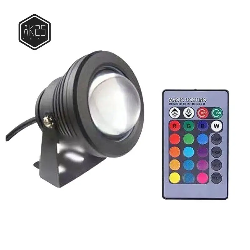 

Подводный светильник AK25: Встраиваемый светодиодный прожектор RGB высокого напряжения 85-265В для фонтанов, прудов, аквариумов