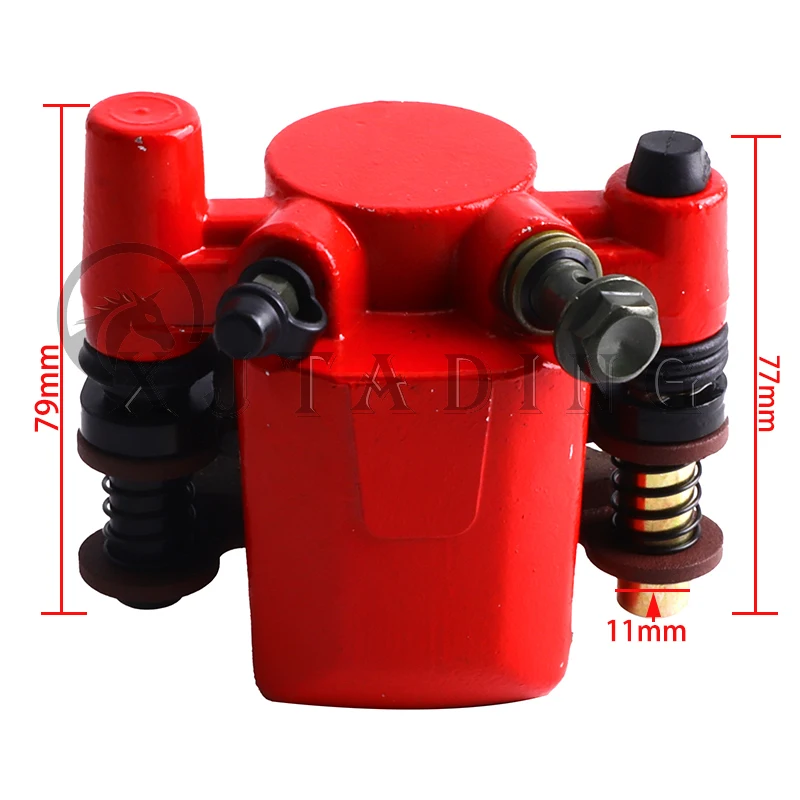 ATV Rear Disc Brake Caliper Brake pump For 110cc 125cc 250cc GY6 Scooter Dirt Pit Bike Motorcycle Quad Bike Buggy Taotao