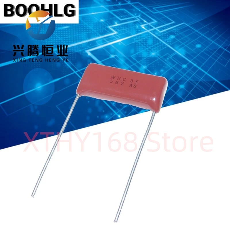 

5PCS CBB capacitor, 562j 3000V, pin pitch 22.5MM, WHC 562j 3000, (3f code) 5n6